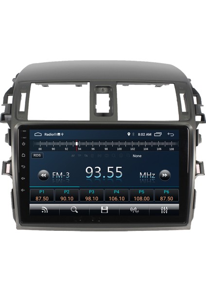 Toyota Corolla Android Carplay Navigasyon Multimedya Ekran Teyp 2gb Ram + 32GB HDD fiyatları