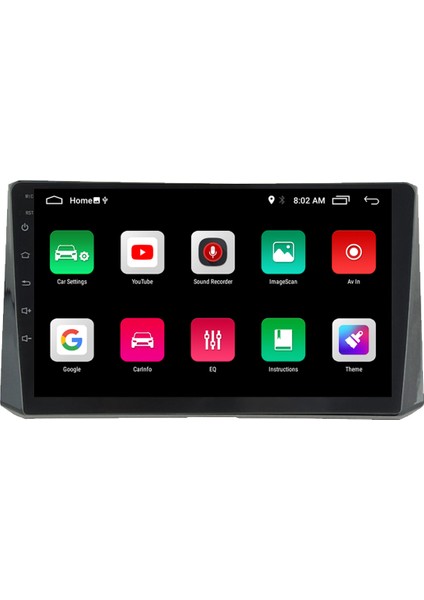 Toyota Corolla Android Carplay Navigasyon Multimedya Ekran Teyp 2gb Ram + 32GB HDD