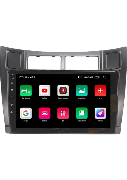 Toyota Yaris Android Carplay Navigasyon Multimedya Ekran Teyp 2gb Ram + 32GB HDD modelleri