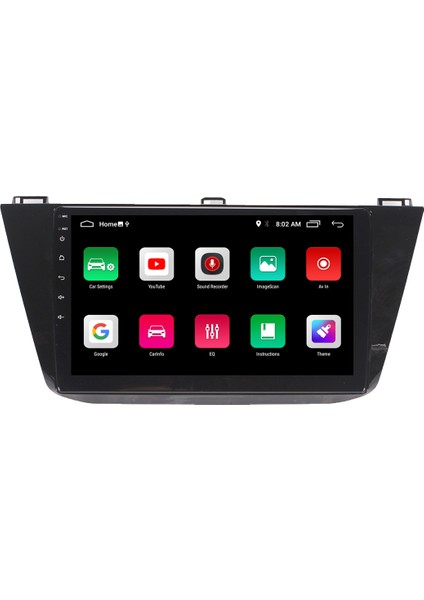 Volkswagen Tıguan Android Carplay Navigasyon Multimedya Ekran Teyp 2gb Ram + 32GB HDD