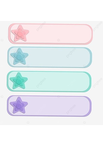 Yıldız Görselli Okul Etiketi(Stickerı) (2x6 cm 24 Adet)