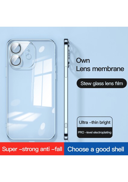 Için Cam Lens Telefon Kılıfı - Gümüş (Yurt Dışından) fiyatları