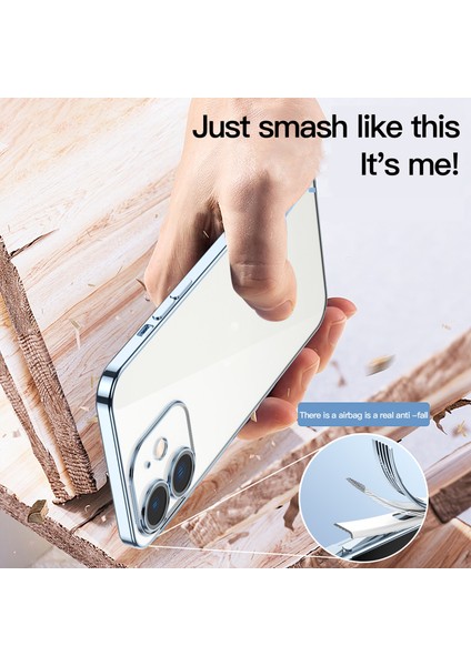 Için Cam Lens Telefon Kılıfı - Gümüş (Yurt Dışından) fırsatları