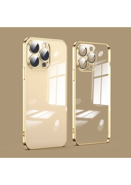 Iphone 14 Pro Max Golden Için Toz Geçirmez Cam Lens Çantası