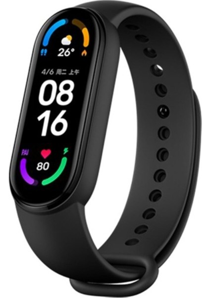 M6 Akıllı Bileklik 7 Renkli Ekran Spor Monitörü - Her Telefona Uyumlu Spor Saatti-Yeni Sürümlü