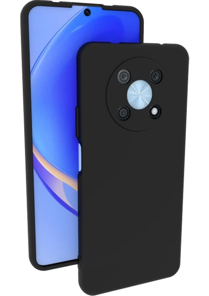 Huawei Nova Y90 Kılıf Kamera Korumalı Silikon Rubber Arka Kapak