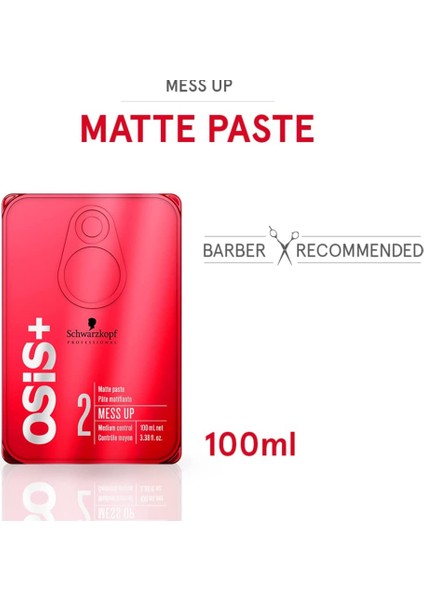 Osis Mess Up Mat Gum Wax 100 Ml