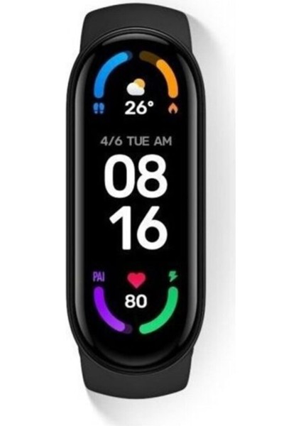 M6 Akıllı Bileklik 7 Renkli Ekran Spor Monitörü - Her Telefona Uyumlu Spor Saatti-Yeni Sürümlü modelleri