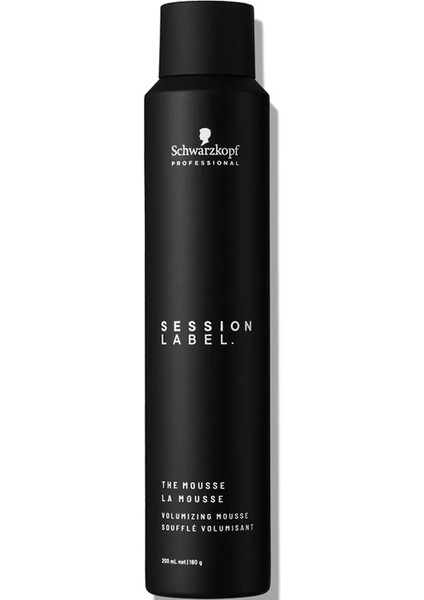 Session Label The Mousse Volumizing Flexible Vegan Hair Mousse 200ml