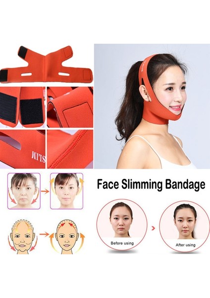 2 Adet Dişi Yüz Bakımı Kaldırma Sıkılaştırıcı Bandaj (Turuncu) fiyatları