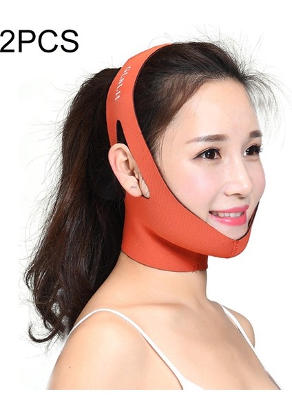 2 Adet Dişi Yüz Bakımı Kaldırma Sıkılaştırıcı Bandaj (Turuncu) modelleri