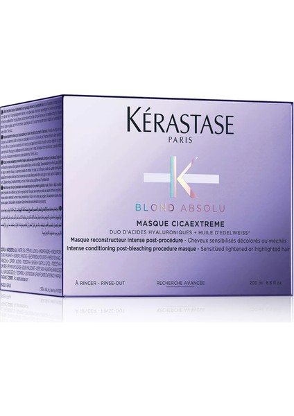 Blond Absolu Masque Ultra Violet Color Hold Hair Mask 200 Ml