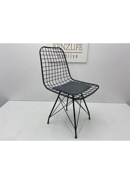 Knsz kafes tel sandalyesi 1 li mazlum syhantrasit kumaş ofis cafe bahçe mutfak fiyatları