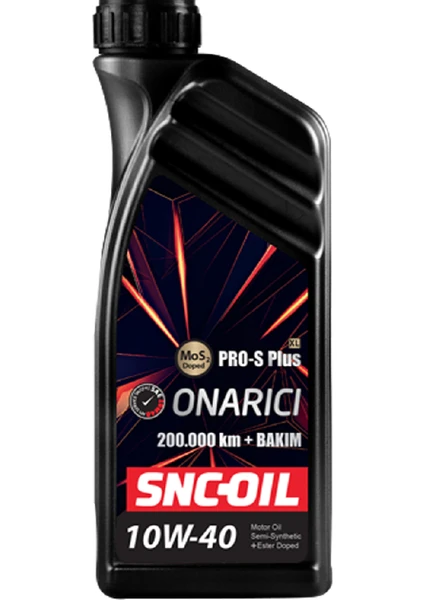 SNC-OIL XL Pro-S Plus 10W-40 1 Litre Onarıcı Motor Yağı ( Üretim Yılı: 2023 )