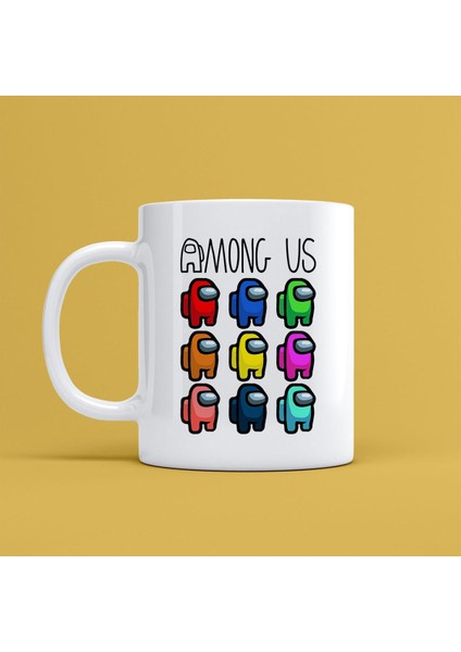 Among Us Tasarımlı Kupa Bardak Mr-02