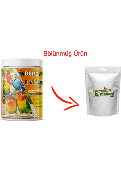 E Vitamin Kompleksi 100 gr Bölünmüş