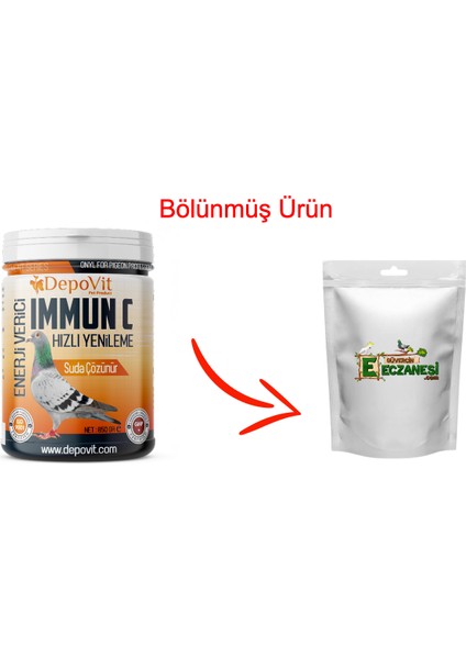 Immun C Enerji Vitamini 100 gr Bölünmüş