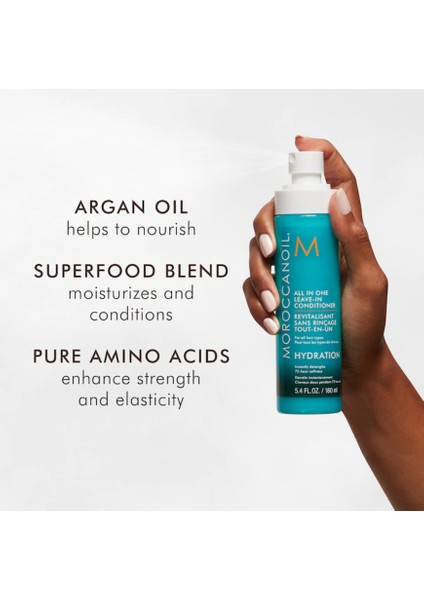 Hydration All In One Durulanmayan Nemlendirici Saç Kremi 160 Ml modelleri