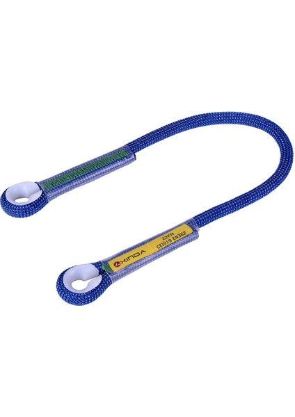 Escalada En Roca Al Aire Libre De La Cuerda De Descenso Koruyucu De La Protección Contra Caídas - 120 cm Negro 100 cm Mavi