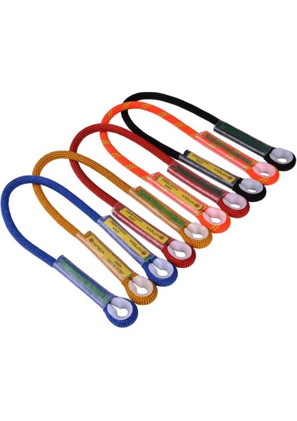 Escalada En Roca Al Aire Libre De La Cuerda De Descenso Koruyucu De La Protección Contra Caídas - 120 cm Negro 100 cm Mavi fiyatları