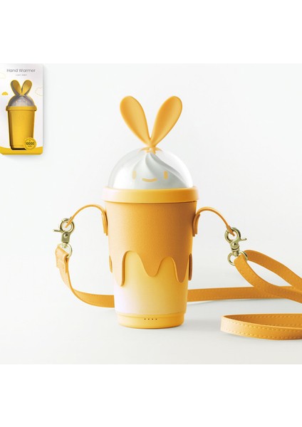 Omuz Askılı Şarj Edilebilir El Isıtıcısı - Turuncu (Yurt Dışından)