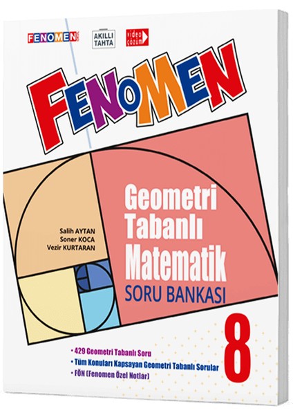 Fenomen Geometri Tabanlı Matematik Soru Bankası Kitabı