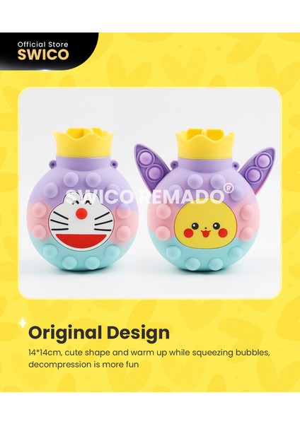 Silikonlu Su Dolgulu El Isıtıcısı - Mavi (Yurt Dışından) fırsatları