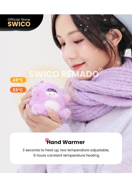 Şarj Edilebilir El Isıtıcısı - Mor (Yurt Dışından) fiyatları