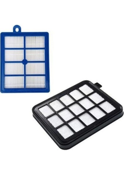 Beko Bks 5564 Uyumlu Hepa Filtre Seti ( DİKKAT!!! SİYAH FİLTRE 15 BÖLMELİ )