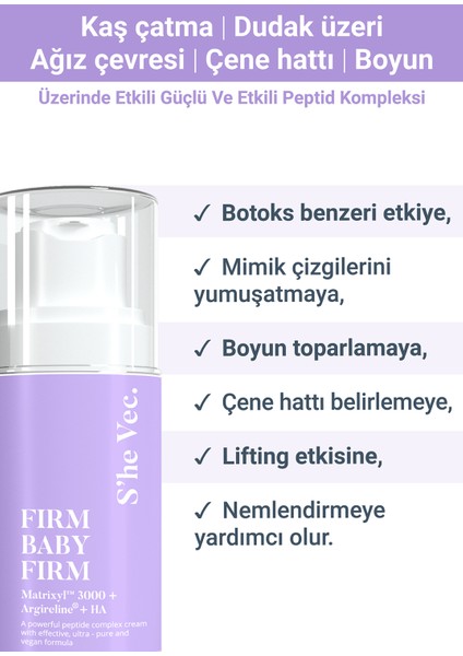 S’he Vec Anti Aging Etkili, Yoğun Nem Destekli ve Göz Çevresi Aydınlatıcı Etkili Cilt Bakım Seti