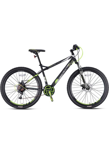 Vortex 4.0 27,5 Mtb 16 Inç 21 Vites M.disc Mat Siyah Neon Sarı Gri