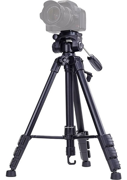 Yunteng VCT-690 Hidrolik Kafa Tripod