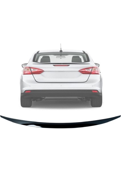 Mercedes Araçlarına Uyumlu Piano Black Spoiler 120 cm
