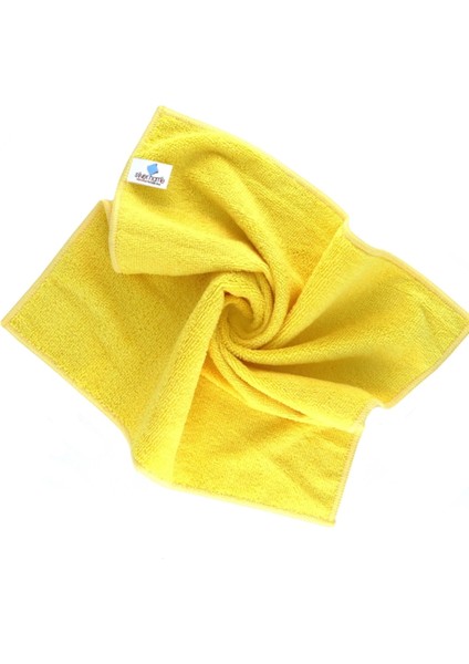 Süper Emici 40X40CM 10LU Mikrofiber Bez - Yıka Yıka Kullan
