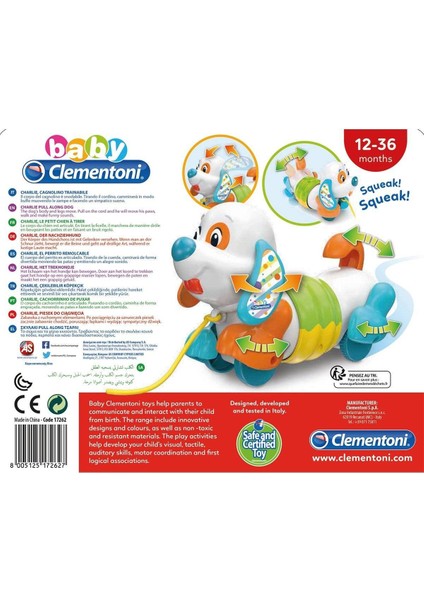 Byr Baby Clementoni Çek Çek Köpek | +9 Ay