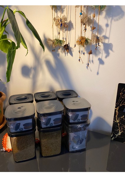 Kilitli Sızdırmaz Kapaklı Saklama Kabı 9'Lu 3 Adet 1700ML - 3 Adet 1100ML - 3 Adet 500ML fiyatları