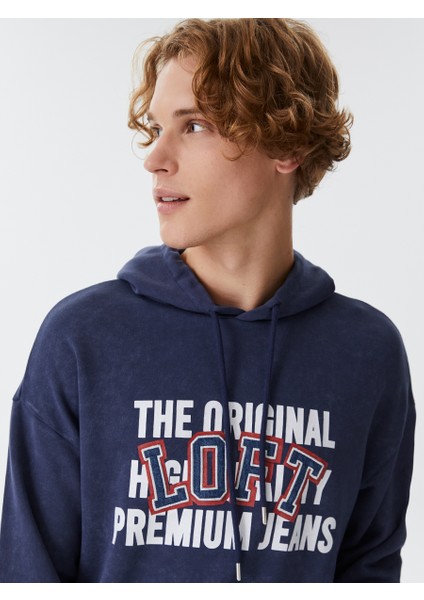 Oversize Fit Erkek Sweatshirt
