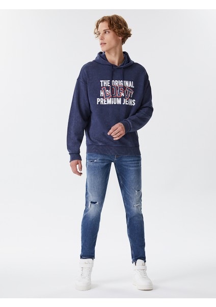 Oversize Fit Erkek Sweatshirt