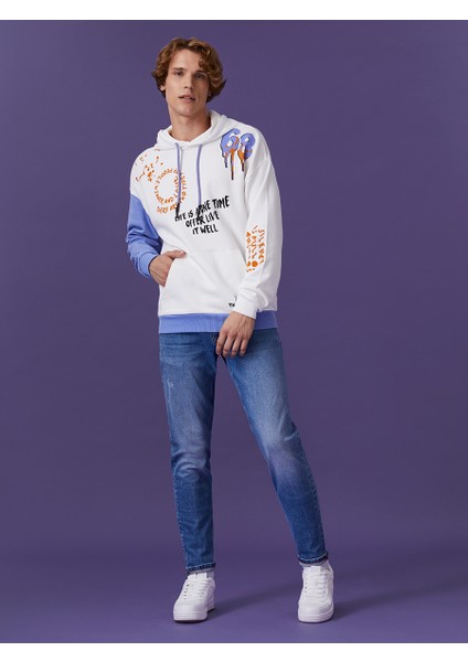 Oversize Fit Erkek Sweatshirt