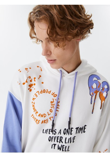 Oversize Fit Erkek Sweatshirt