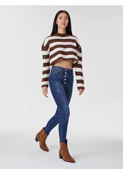 Natalie Skinny Fit Kadın Pantolon