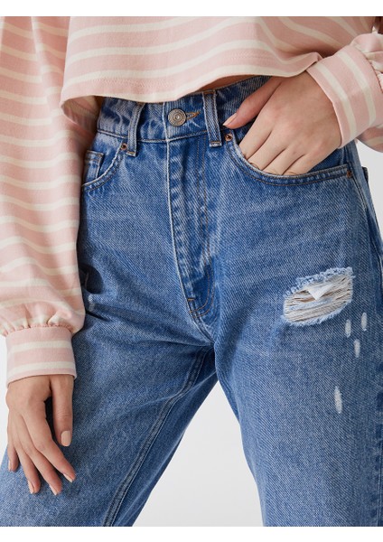 Mom Regular Fit Kadın Pantolon modelleri