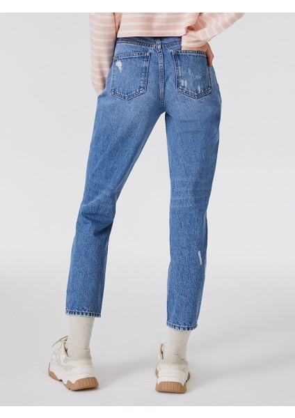 Mom Regular Fit Kadın Pantolon fırsatları