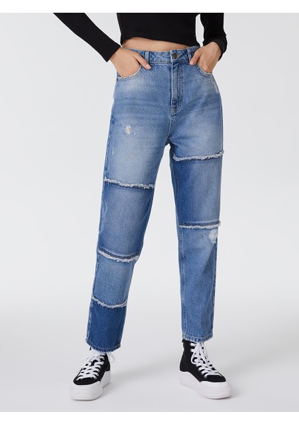 Mom Regular Fit Kadın Pantolon modelleri