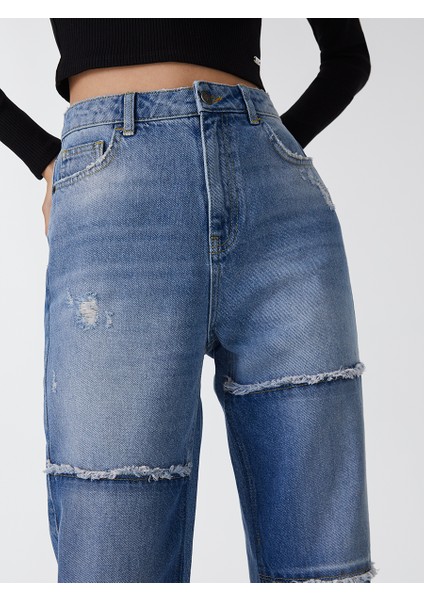 Mom Regular Fit Kadın Pantolon fırsatları