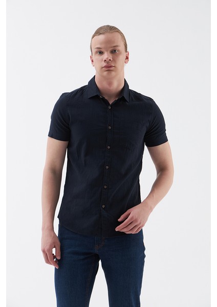 Regular Fit Erkek Gömlek K.kol