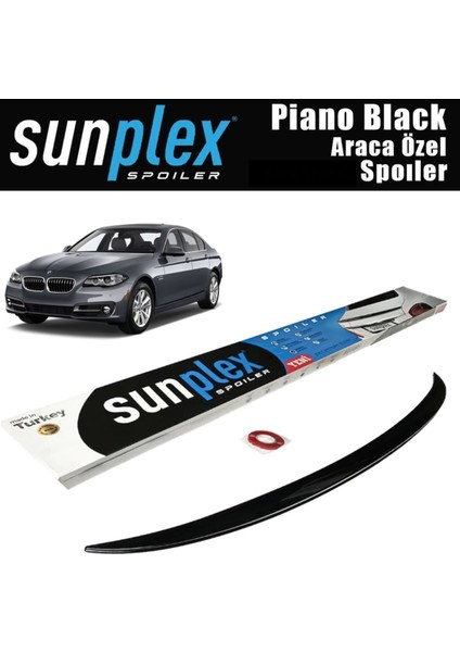 Bmw F10 Bagaj Üstü Spoyler 2010-2016 Arası Uyumlu Piano Black