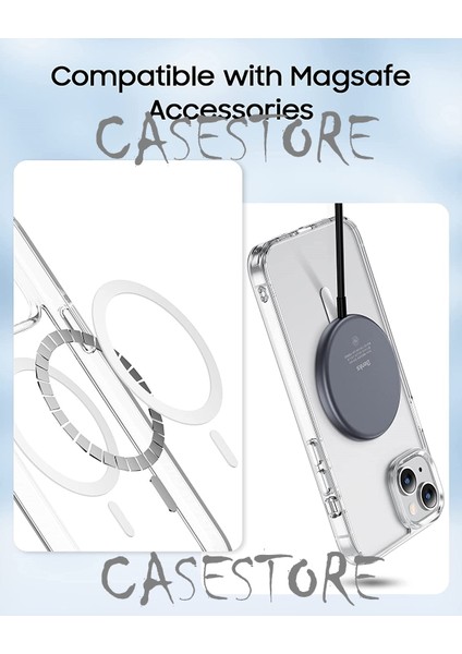 Apple Iphone 14 Plus Uyumlu Kılıf Orijinal Magsafe Clear Crystal Şeffaf Benks Magnetic Sararma Yapmaz Lisanslı Ürün Antishock Dropshock Zırh Military Frosted Anti-Fall Full Body modelleri