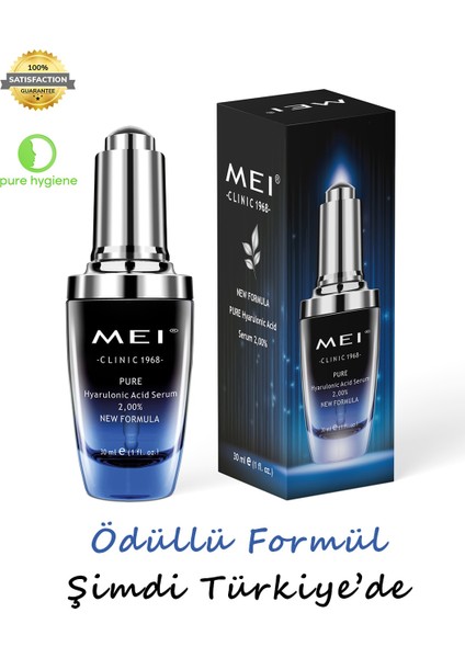 Yoğun Nemlendirici 2% Hyaluronic Acid B5 Based Serum 30 ml