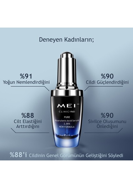 Yoğun Nemlendirici 2% Hyaluronic Acid B5 Based Serum 30 ml